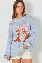 Load image into Gallery viewer, Boots Coquette Sweater
