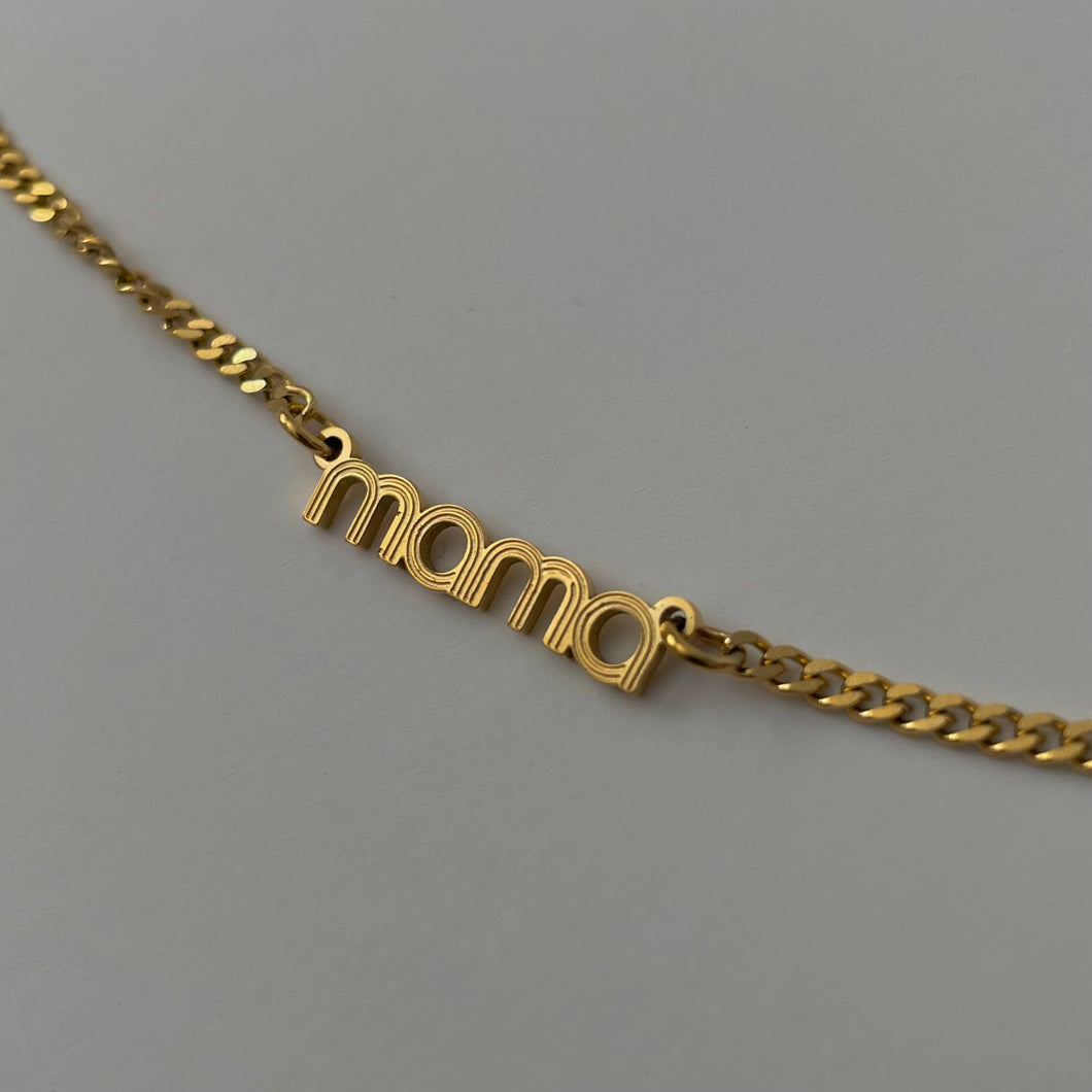 Mama Mini Chain Necklace