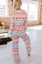 Load image into Gallery viewer, White Nordic Christmas Pajama Set
