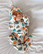 Load image into Gallery viewer, Pumpkin Patch Baby Beanie
