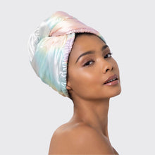 Load image into Gallery viewer, KITSCH - Satin-Wrapped Hair Towel
