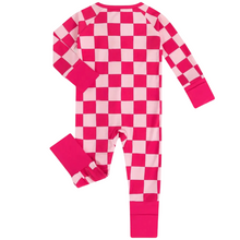 Load image into Gallery viewer, Checker little love Jammies
