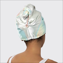 Load image into Gallery viewer, KITSCH - Satin-Wrapped Hair Towel
