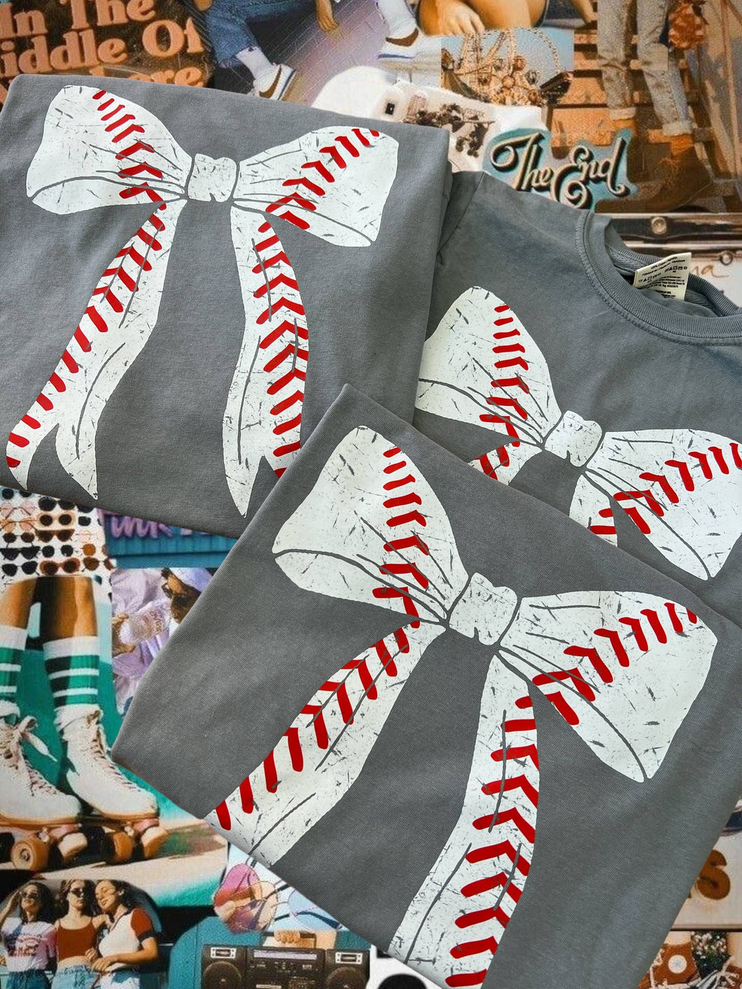 Baseball Bow Tee