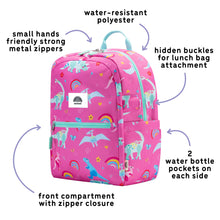 Load image into Gallery viewer, Pink Dinosaur Backpack
