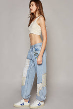 Load image into Gallery viewer, Embroidered Patch Jogger Pants
