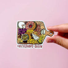 Load image into Gallery viewer, Cheeseboard Queen Charcuterie Sticker
