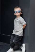 Load image into Gallery viewer, Toddler Relaxed Straight Washed Black Denim
