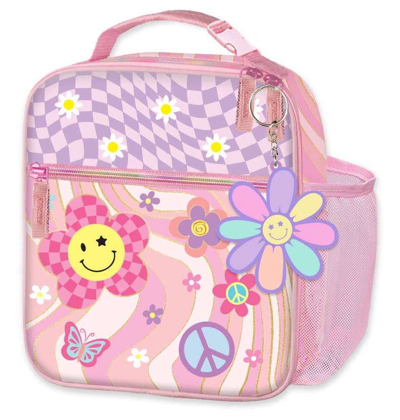 Groovy Flower Insulated Lunch Bag