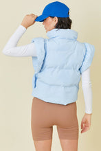 Load image into Gallery viewer, Ruffle Puffer Bow Vest
