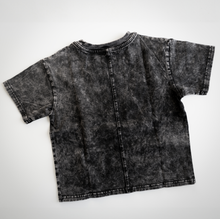 Load image into Gallery viewer, Boys Black Acid Wash T-Shirt
