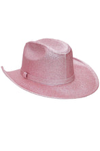 Load image into Gallery viewer, Lux Sparkling Glitter Cowboy Hat
