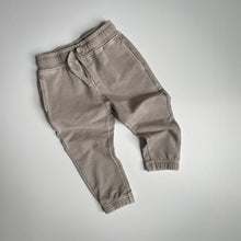 Load image into Gallery viewer, Boys Tan Acid Wash Joggers
