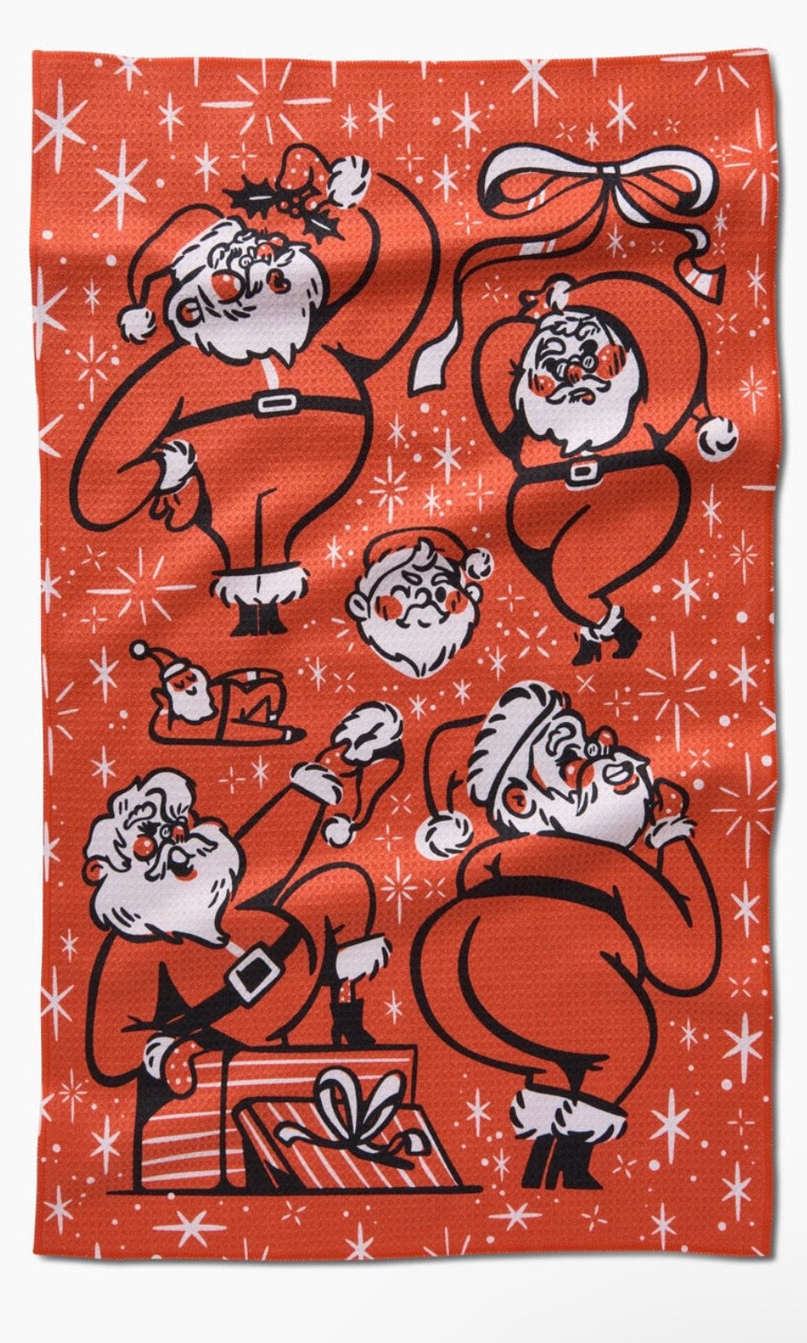 Sexy Santa Tea Towel