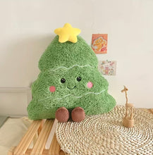 Load image into Gallery viewer, Christmas Tree Smiley Plush Large
