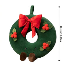 Load image into Gallery viewer, Christmas Wreath Plush
