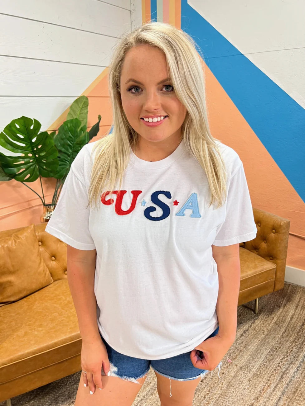 USA Patch Tee