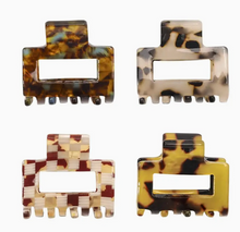 Load image into Gallery viewer, Tortoise assorted mini claw clips
