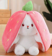 Load image into Gallery viewer, Zip Up Bunny Plush
