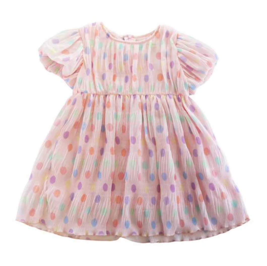 Dottie Chiffon Pleat Dress