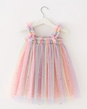 Load image into Gallery viewer, Star Girl Dress- Pink
