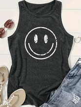 Load image into Gallery viewer, Smiley racerback Tank
