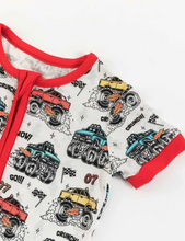 Load image into Gallery viewer, Monster Truck Bamboo Pjs
