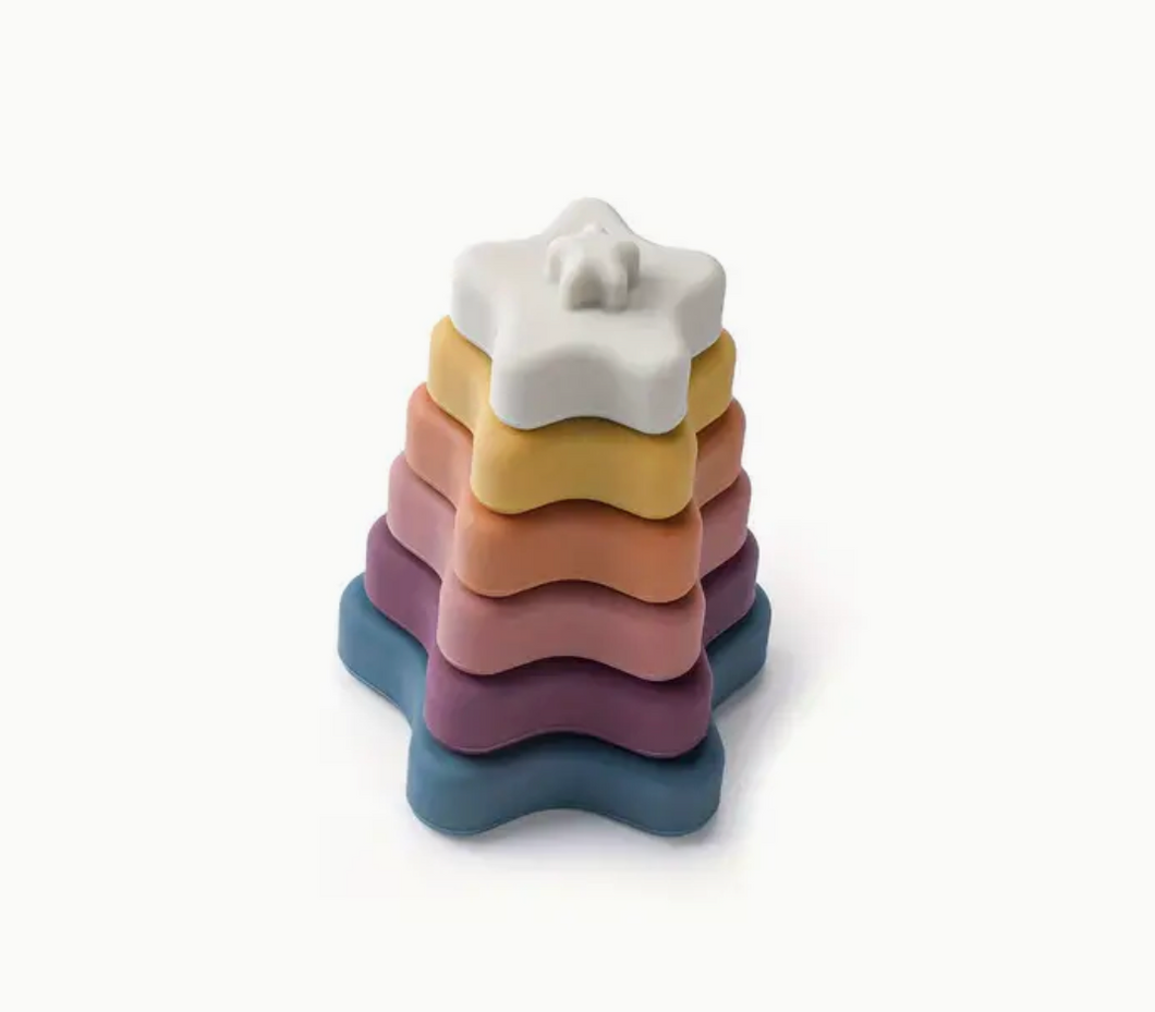 Silicone Stacking Star Toy