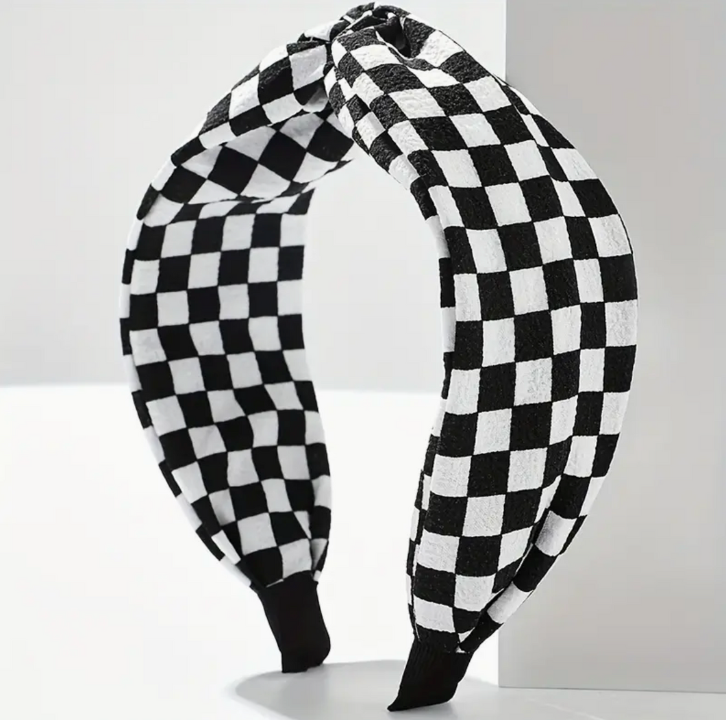 Checkered Headbands