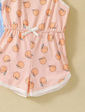 Load image into Gallery viewer, Girls Summer Print Romper
