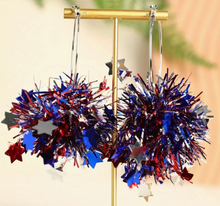 Load image into Gallery viewer, 4th of July Holiday Earrings
