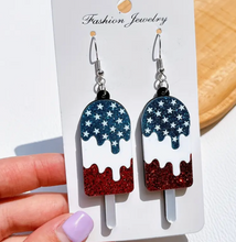 Load image into Gallery viewer, 4th of July Holiday Earrings
