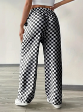 Load image into Gallery viewer, B&amp;w Checker Lounge Pants
