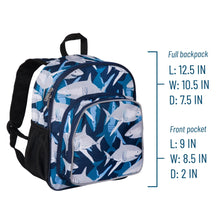 Load image into Gallery viewer, Sharks 12 Inch Backpack
