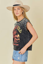 Load image into Gallery viewer, Rock N Roll Rhinestone Top
