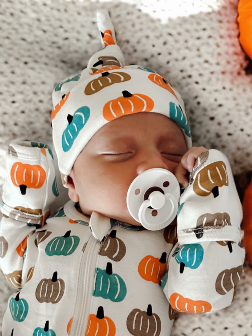 Pumpkin Patch Baby Beanie