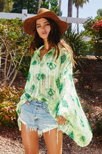 Load image into Gallery viewer, Laura Batwing Lime Top
