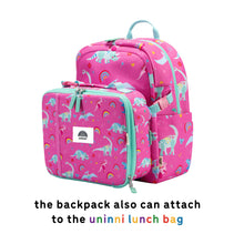 Load image into Gallery viewer, Pink Dinosaur Backpack
