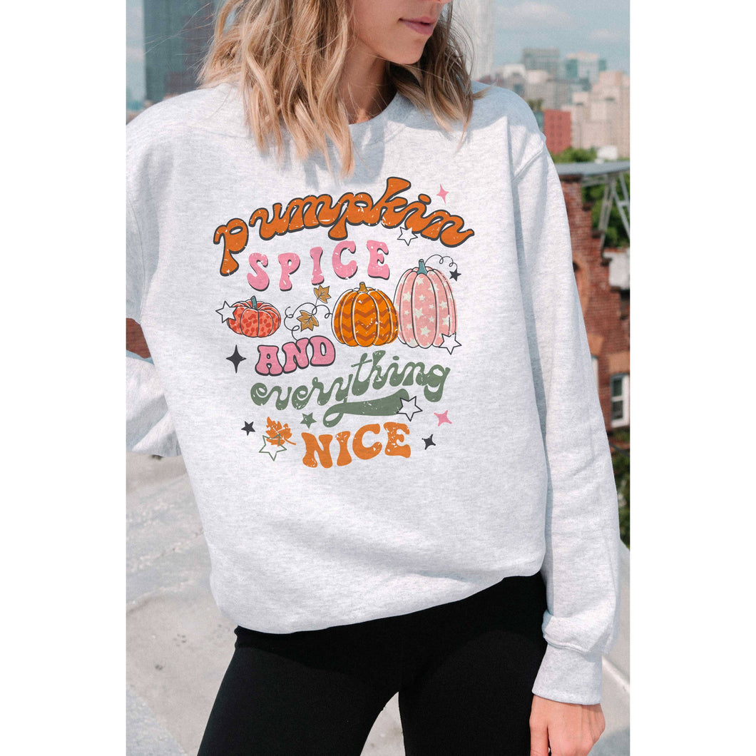 Pumpkin Spice & Everything Nice Sweatshirt