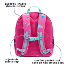 Load image into Gallery viewer, Pink Dinosaur Backpack
