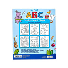 Load image into Gallery viewer, ABC: Amazing Animals Toddler Coloring Book
