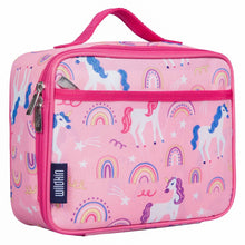 Load image into Gallery viewer, Rainbow Unicorns Lunch Box
