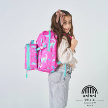 Load image into Gallery viewer, Pink Dinosaur Backpack
