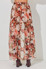 Load image into Gallery viewer, Claira Floral Ruffle Maxi Skirt
