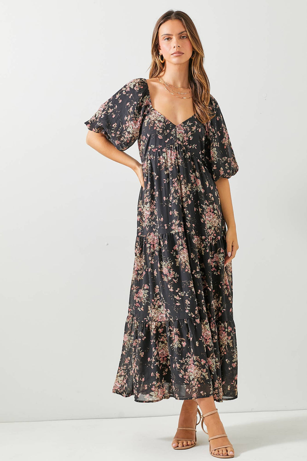 Bae Bubble Maxi Dress