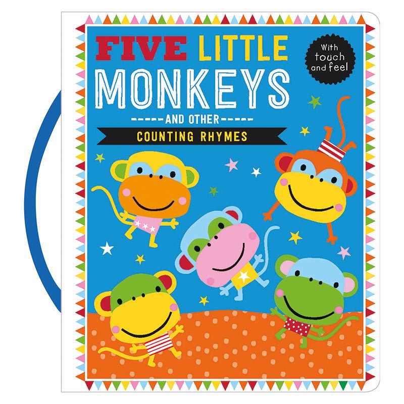 Touch and Feel Five Little Monkeys and Other Counting Rhymes