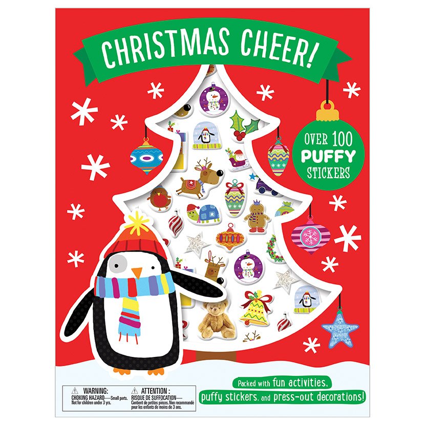 Puffy Stickers Christmas Cheer