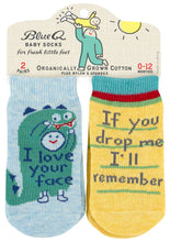 Load image into Gallery viewer, Blue Q Baby Socks
