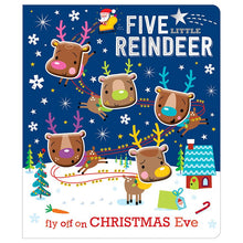 Load image into Gallery viewer, Five Little Reindeer Book
