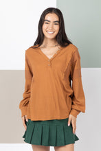 Load image into Gallery viewer, The Ang Henley Top
